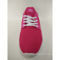 Rose Red Mesh Light Casual Sapatos para Ladis